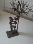 Estatua de metal hinz & kunst