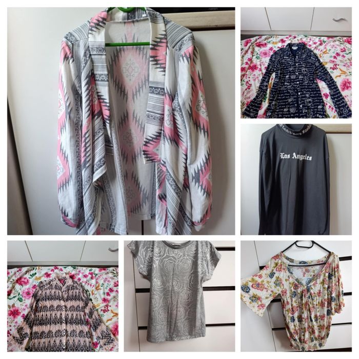 Paka ubrań S/M oraz XL