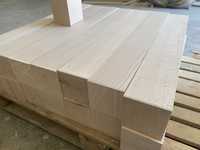 Słupki drewniane bukowe 1 klasa 10x10x73 cm nogi do stołów