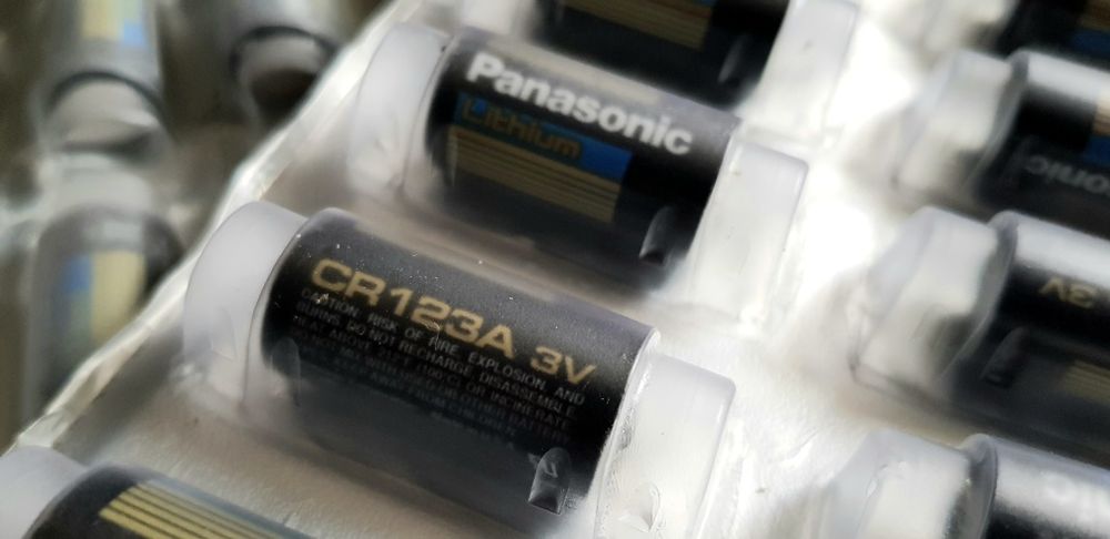 Baterie Panasonic Lithium CR 123A 3V