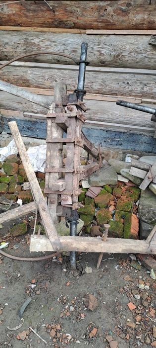 Віз дерев,яний підвода декор