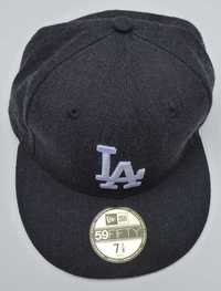 New Era LA Dodgers 59FIFTY nowa szara czapka z daszkiem