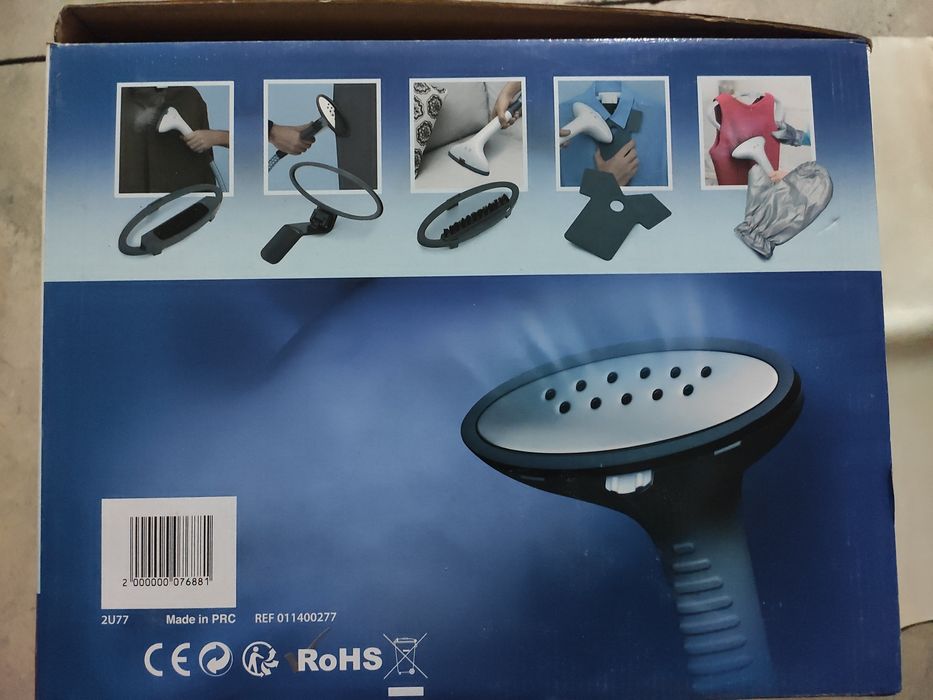 Ferro a vapor vertical