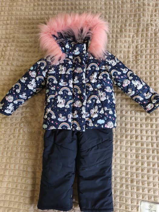 Зимовий комбінезон на дівчинку 98 р