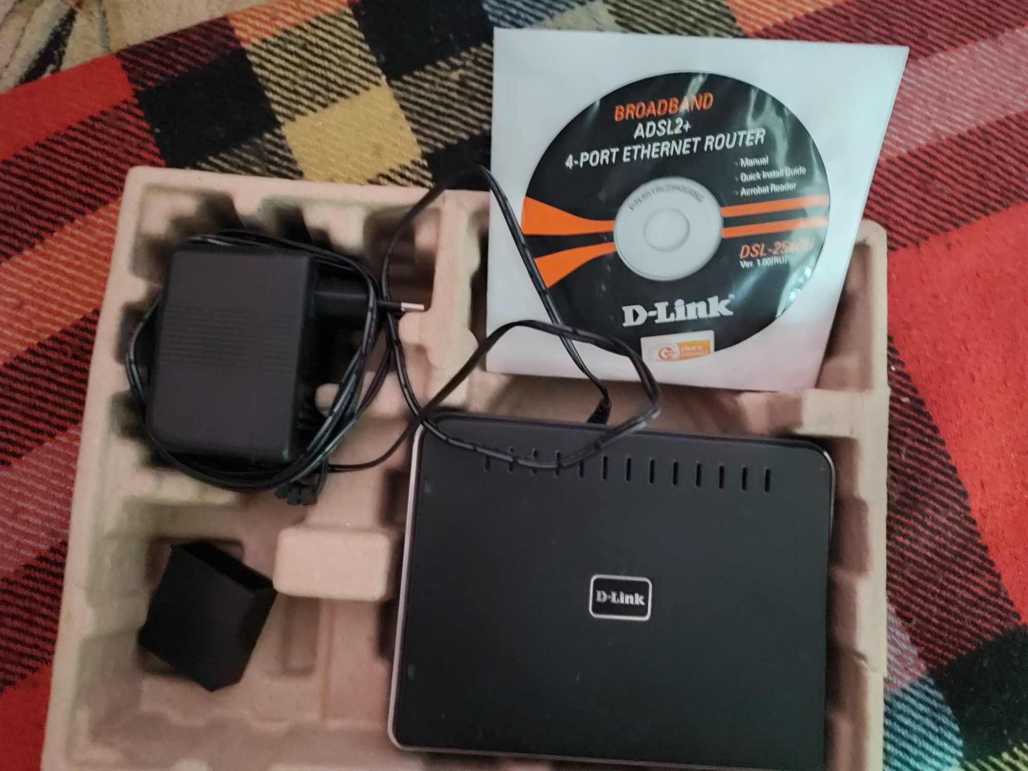 Роутер D-Link DSL-2540U