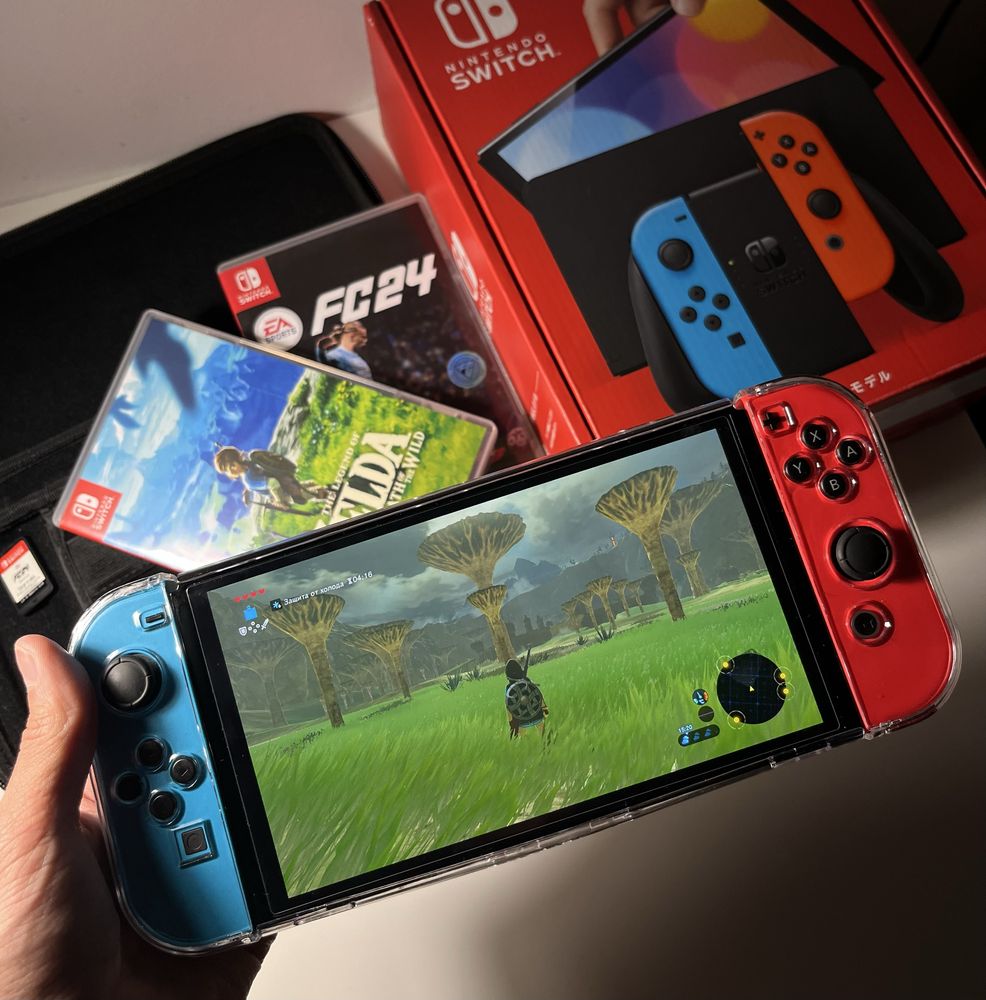NINTENDO switch OLED jak nowa