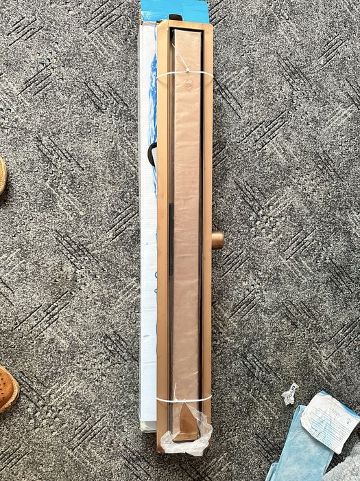 Odpływ Balneo Duplex Next Copper 80cm miedziany