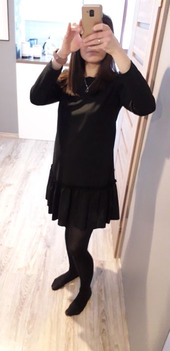 Sukienka falbana