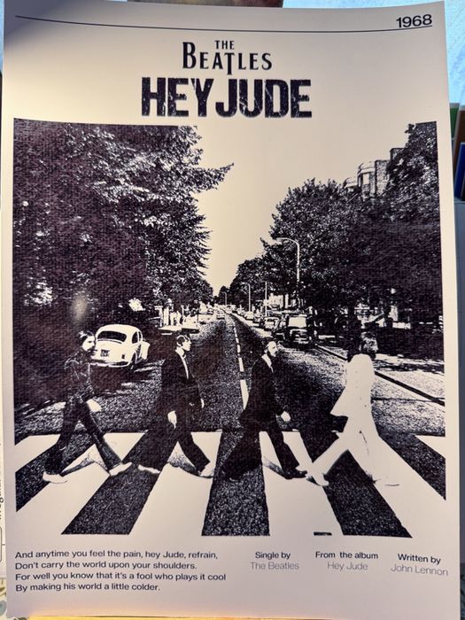 Плакати The Beatles Бітлз на А4