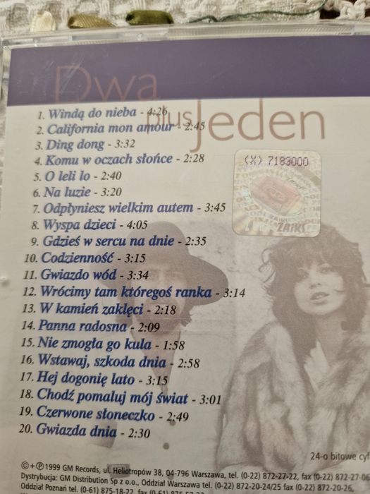Płyta CD Dwa plus Jeden