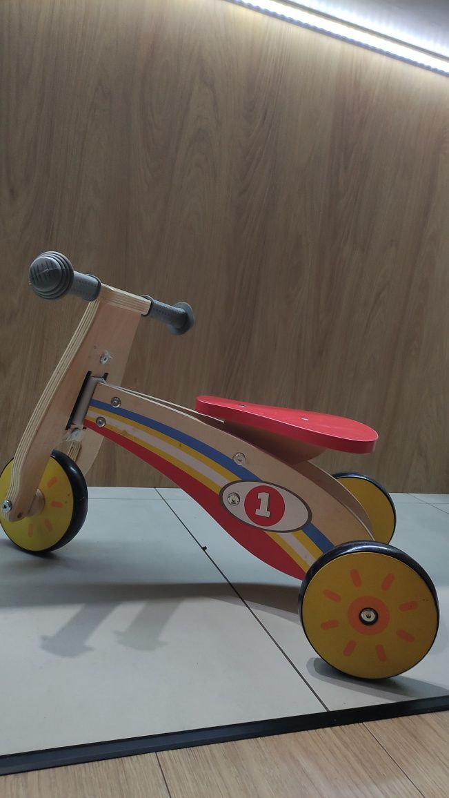 Drewniany rower biegowy lidl