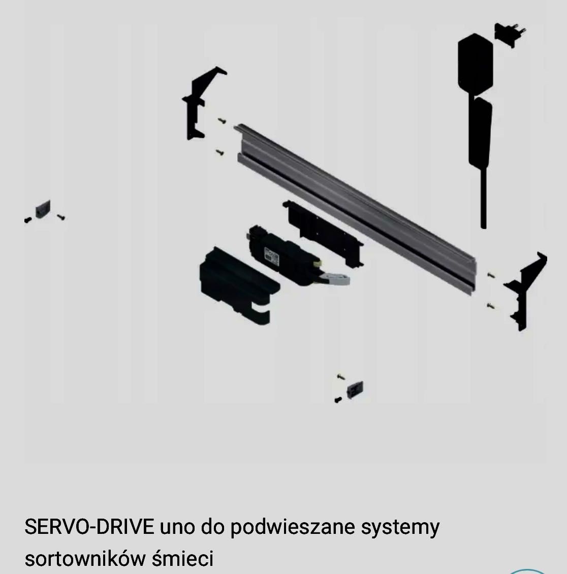 BLUM Servo-Drive uno do sortoników śmieci