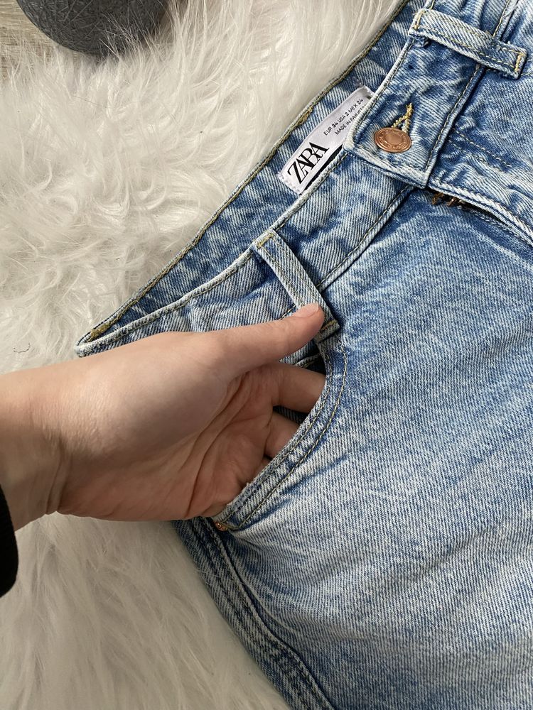 Zara jeansy mom XS boyfriend