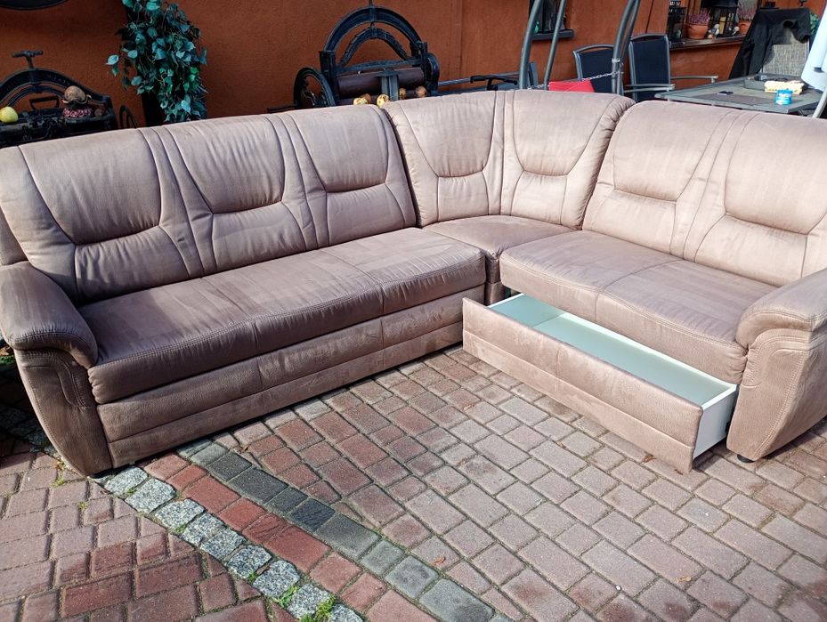 Duży narożnik rozkładany