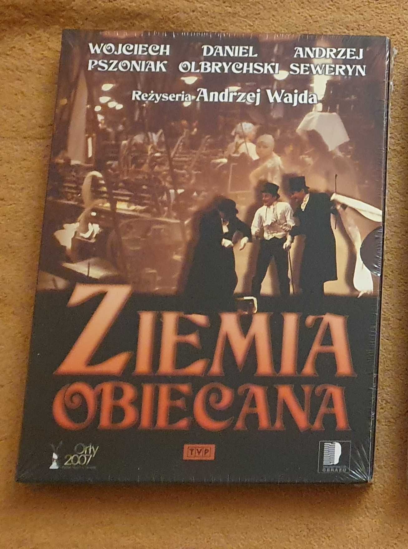 Serial DVD: "Ziemia obiecana" - płyta DVD - 4 odcinki - Folia