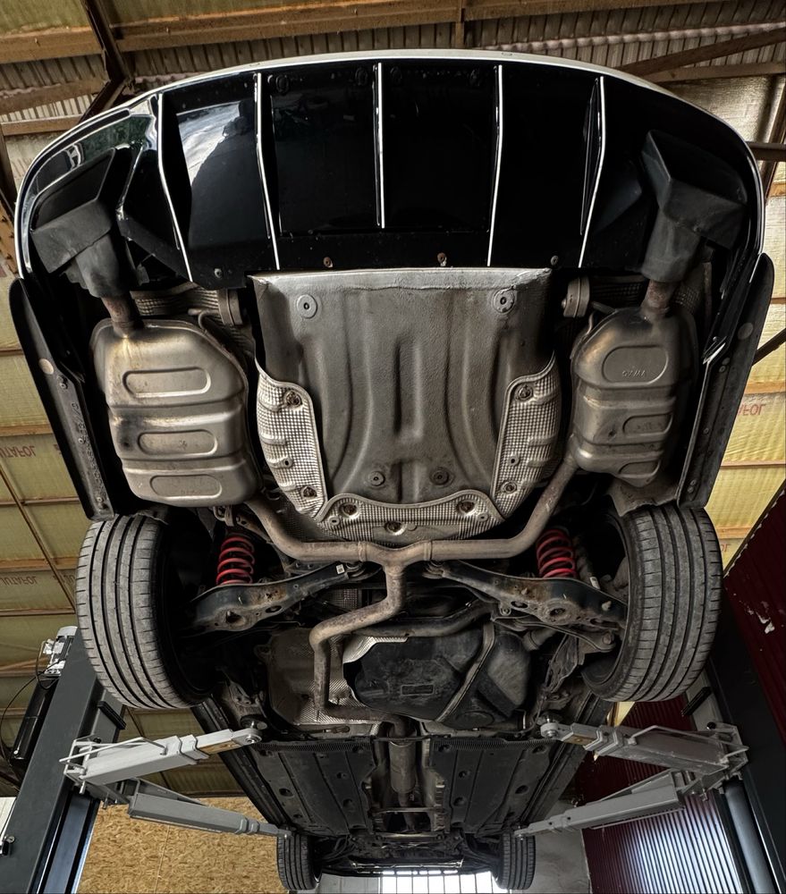 Układ wydechowy wydech Skoda Octavia RS