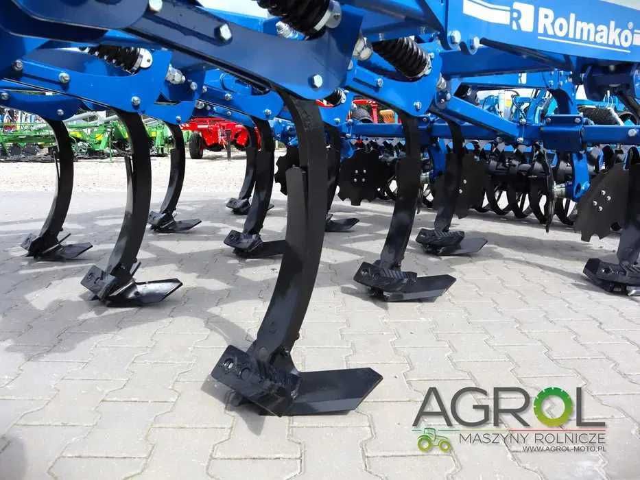 Agregat bezorkowiec Rolmako u436 premium wał daszkowy tandem uring