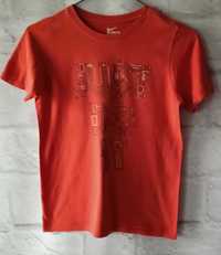 pomarańczowa koszulka NIKE 10-12 lat 137-147