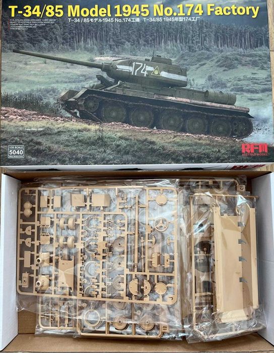 RFM 5040 - T34 - 1/35 model plastikowy czołg