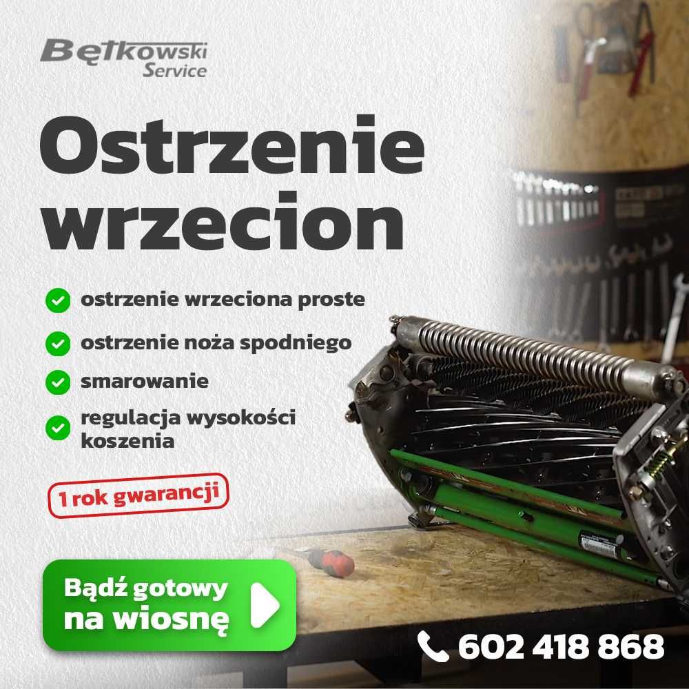 Naprawa i serwis koparek, maszyn rolniczych, budowlanych i traktorków