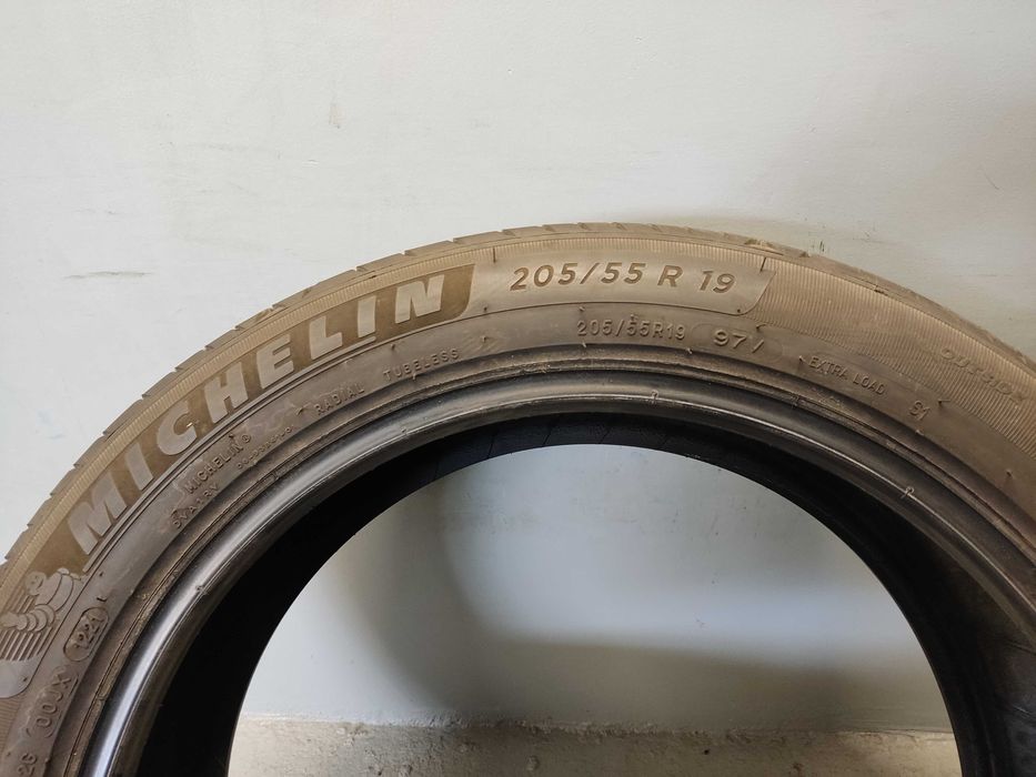 2x205/55R19 Michelin e Primacy, 2021 rok, 97V XL, bieżnik 5,1mm