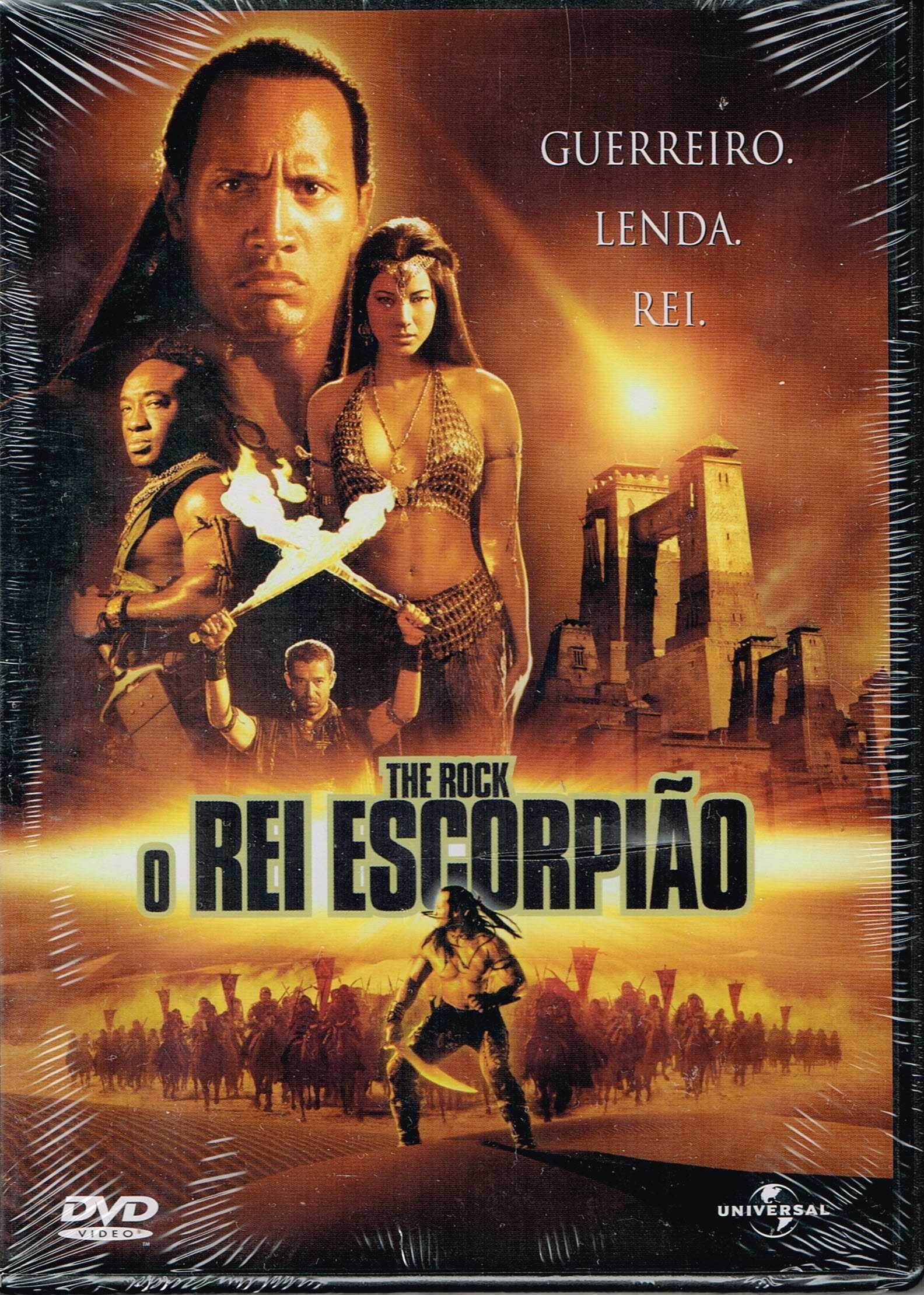 Filme em DVD: O Rei Escorpião - NOVO! SELADO!