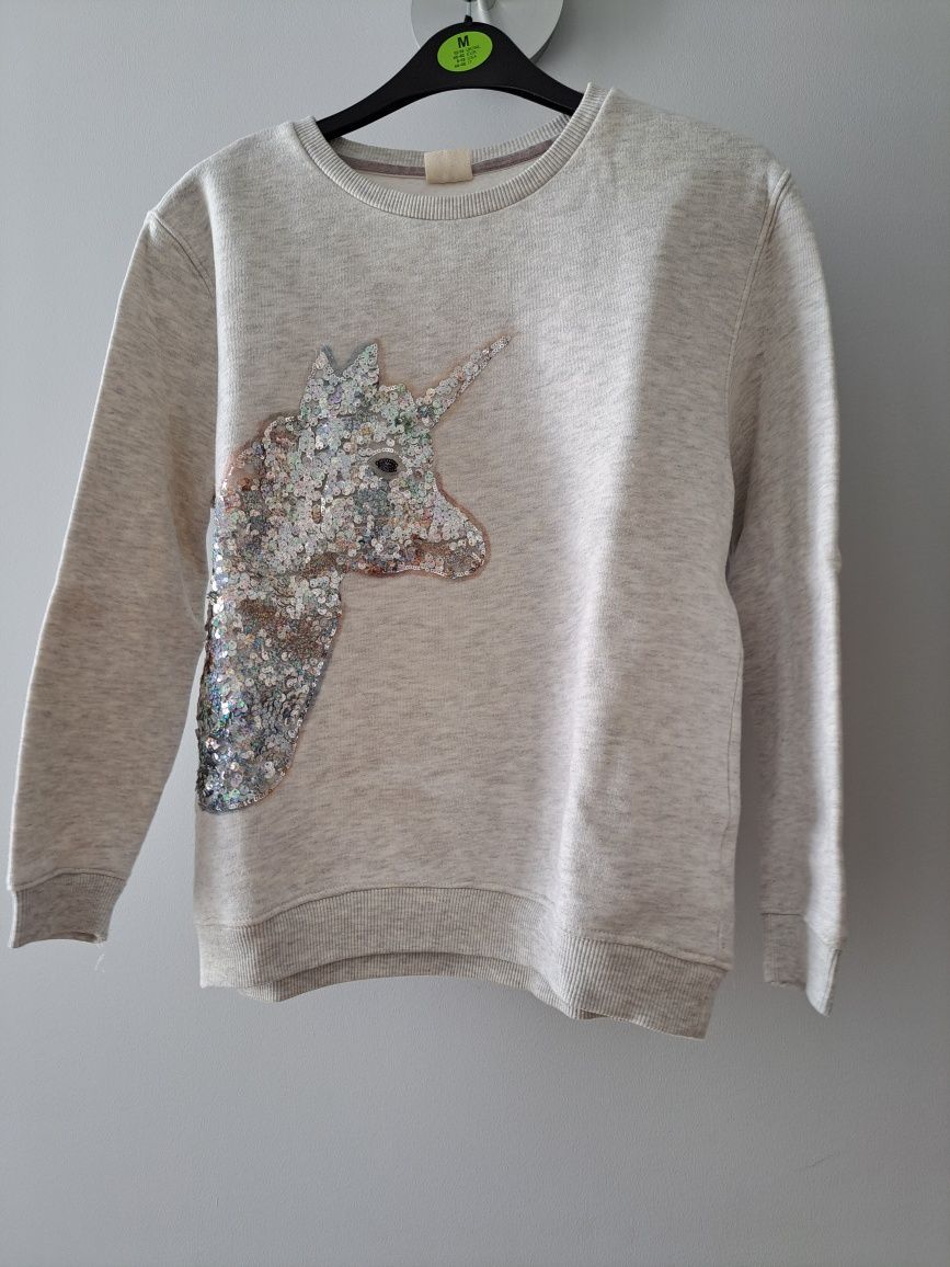 Sweatshirt menina com lantejoulas