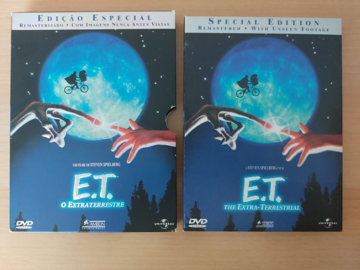 DVD Edição Especial Remasterizada - E.T. Extraterrestre