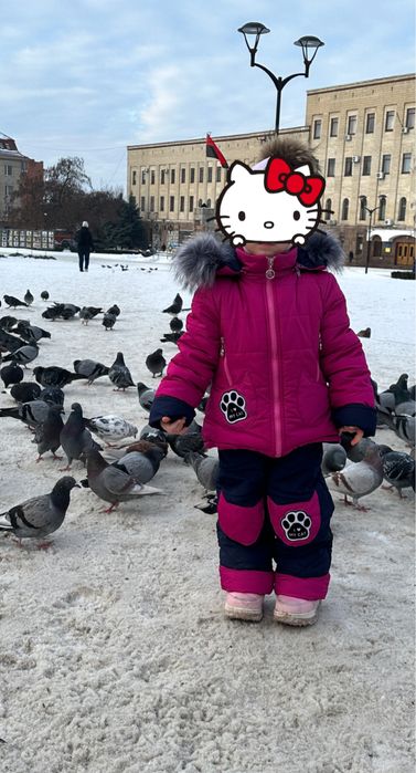 Зимовий комбінезон на 1,5 -2 роки