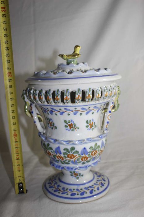 Jarrão - Ceramica de Manises - Gimeno Martinez - Anos 30 - Artesanal