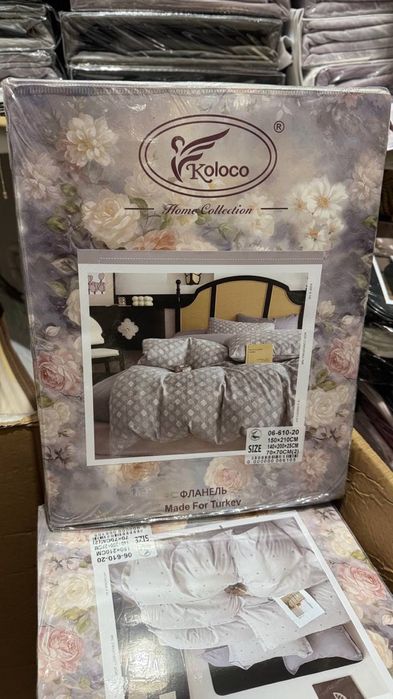 Вишукана постільна білизна фланель—байка Постельное белье байка