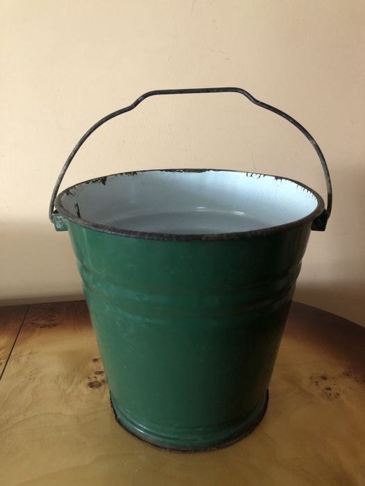 Поливане відро емальоване ведро часів ссср радянського періоду