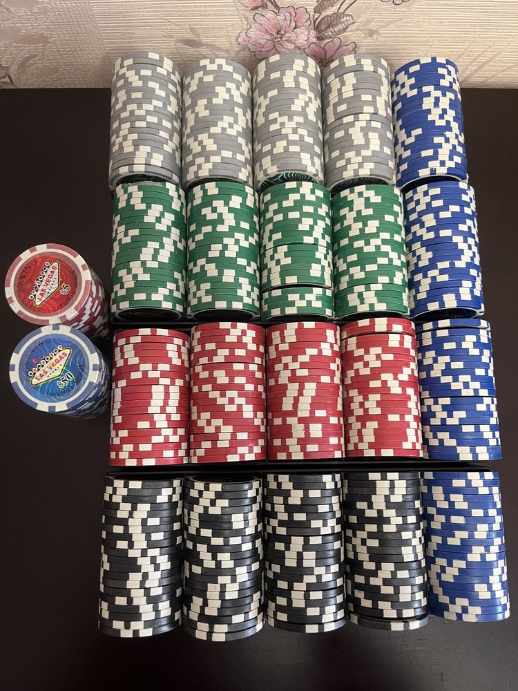 Покерные фишки Casino Las Vegas 439 шт.
