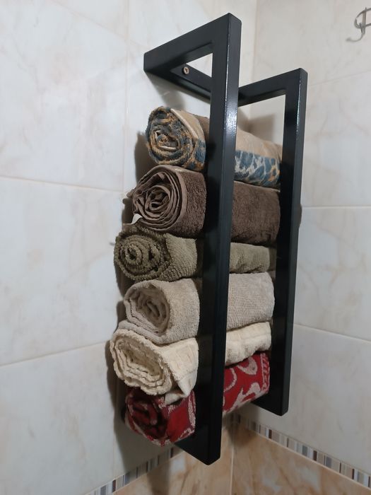 Тримач полиця для рушників у ванну кімнату