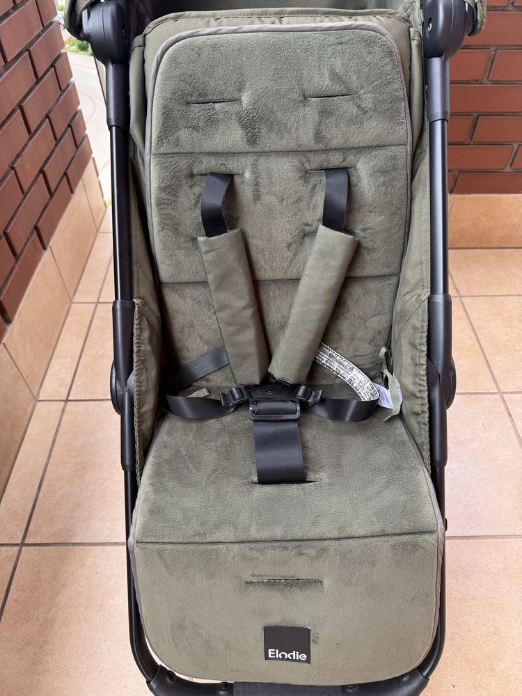 Wózek spacerowy Elodie Details Mondo Rebel Green z akcesoriami