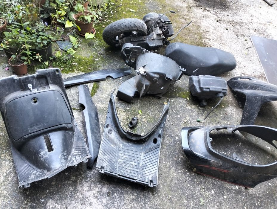 Peças de moto Yamaha axis