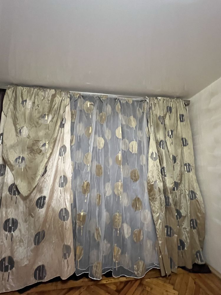 Шторы с гардиной