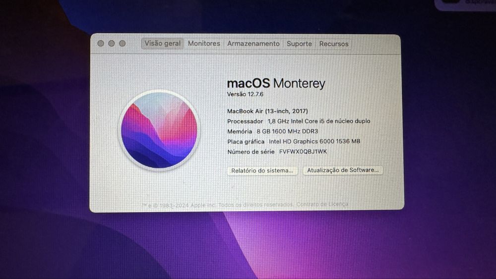 Macbook Air 2017