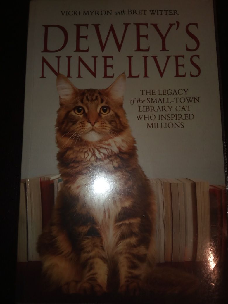 Vicki Myron Bret Witter Dewey's  Nine Lives English angielski