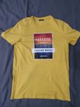Żółty t-shirt dla chłopca roz S