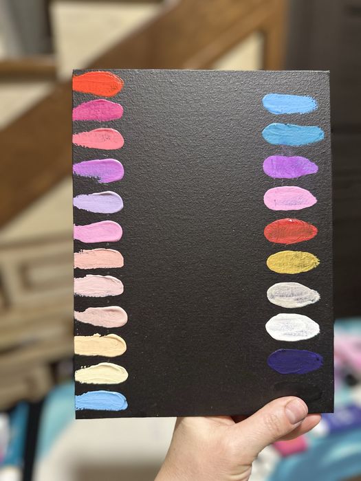 Полотно з відбитком тіла • відбиток попи • отпечаток на холсте • руки