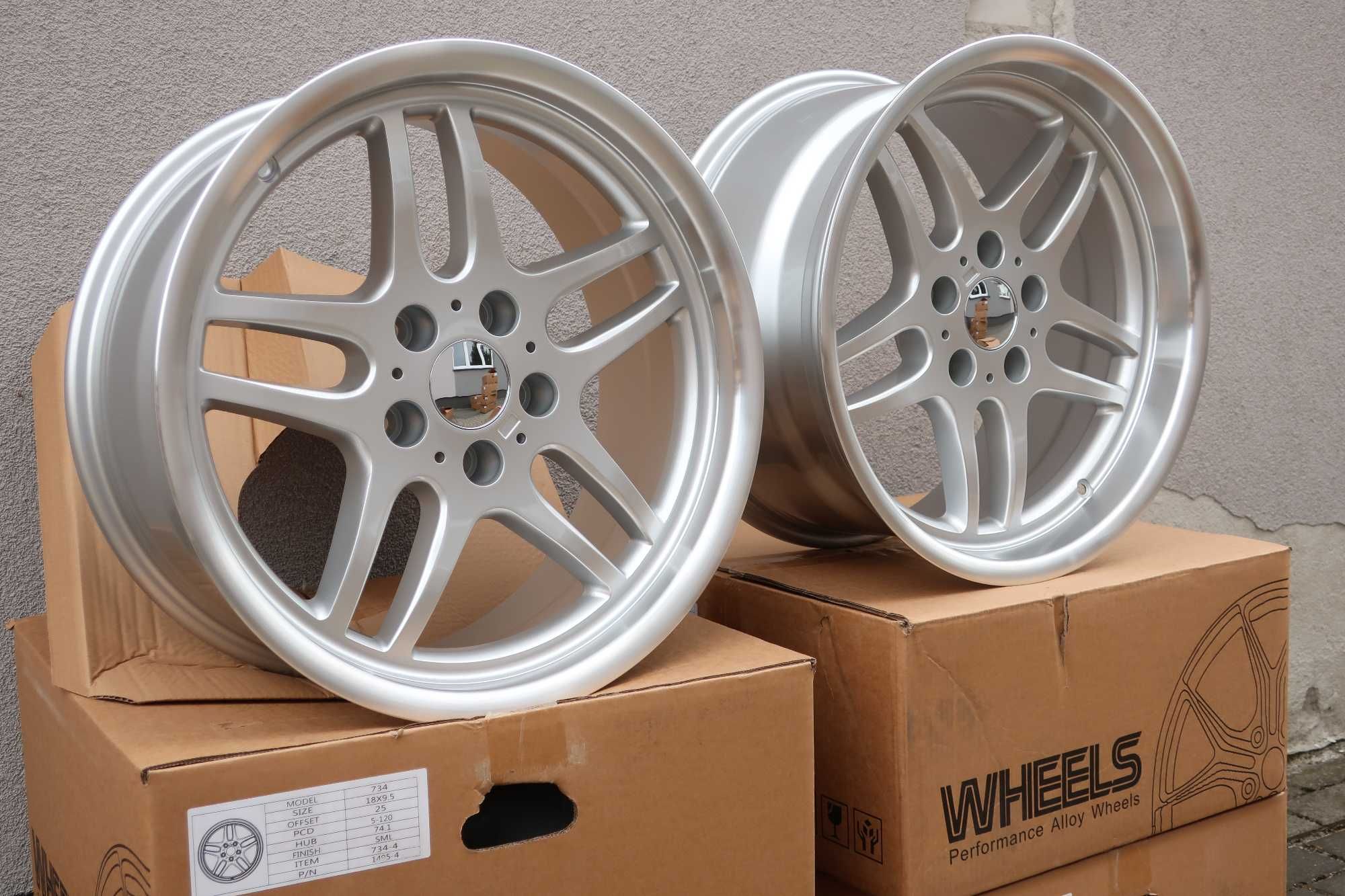 felgi 18 5x120 8/9,5 styling 37 BMW E39 E32 E34 E38 E31 rant replika