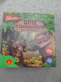 Gra planszowa quiz o dinozaurach