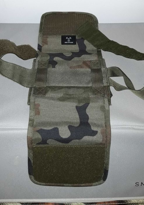 Moduł transportowy molle Specops. Kamuflaż leśny polski.