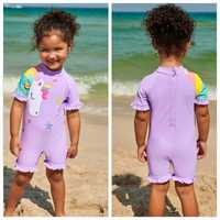 Бузково-фіолетовий купальник next 98(2-3 роки)