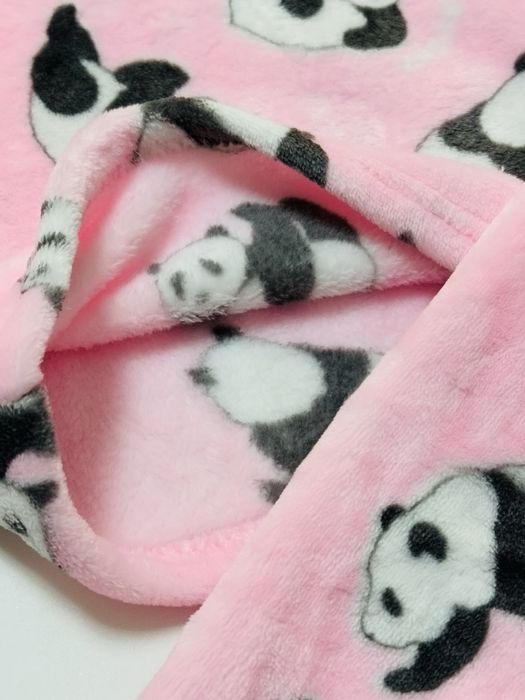 Тепла махрова піжама для дівчинки Плюшева піжама