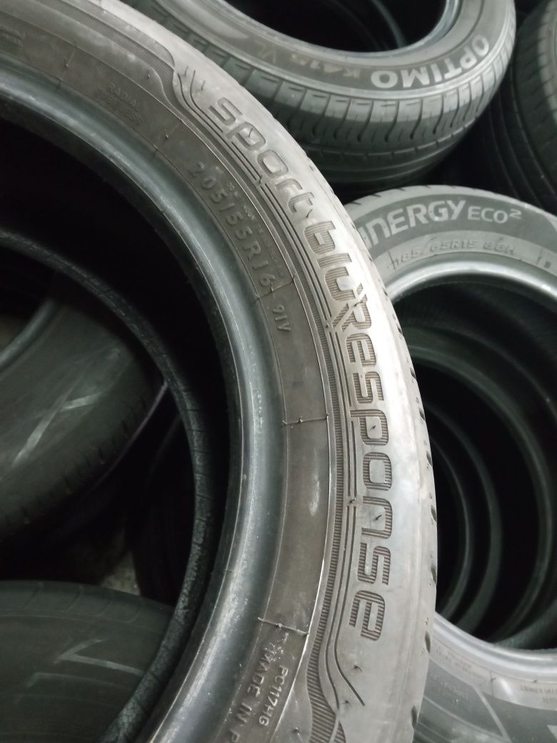 205/55 R16 91V Dunlop Sport Blu Response (склад Б/У Шин лето)