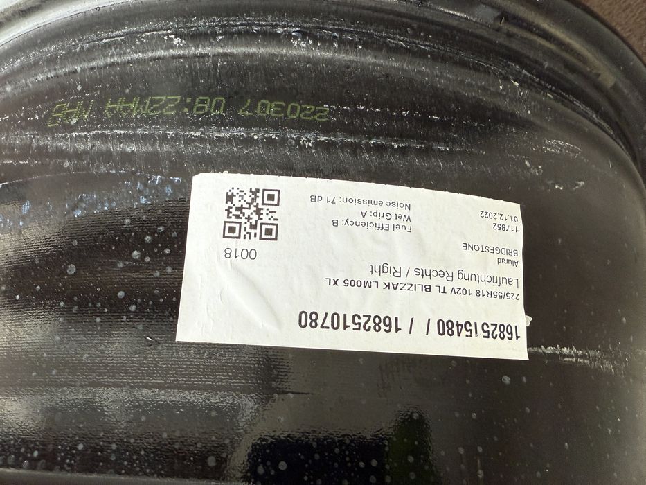 4x felgi aluminiowe Czarne 5x108 r18 et49 7,5J Alufelgi Citroen 18”