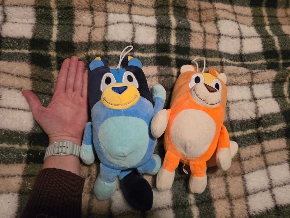 Maskotki Bluey i Bingo nowe