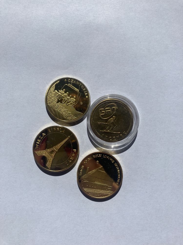 monety pamiątkowe szczyrk inwałd czantoria skrzyczne